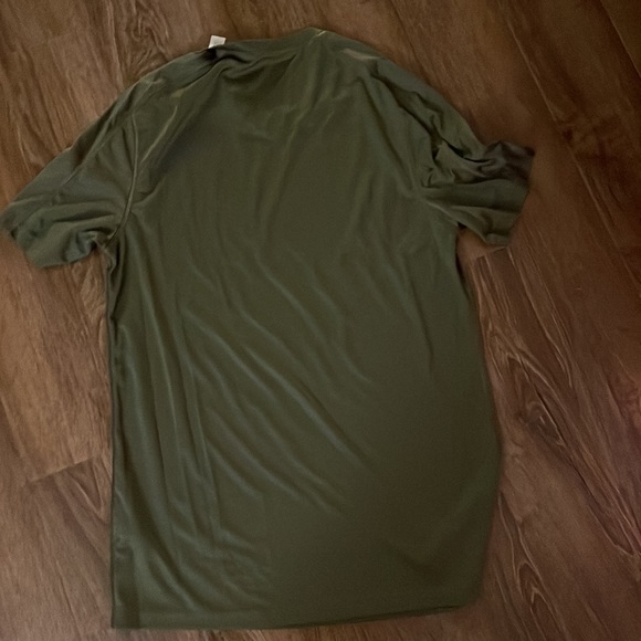 Men’s Reebok Navy Green Speedwick Athletic Tee - Workout Shirt - Medium Men’s - Picture 3 of 4